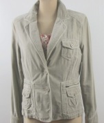 Mexx marynarka zakiet beż aksamit  r.40