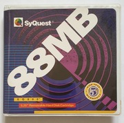 SyQuest dysk wymienny najczęściej do Mac'a 88MB 5.25"