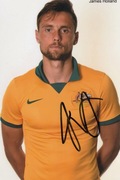 James HOLLAND oryginalny autograf! Australia MŚ 2014