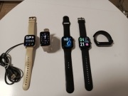 Zestaw smartwatchy Xiaomi + Amazfit (5 szt.) -sprawne/uszkodzone
