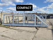 BRAMA PRZESUWNA RAMA/STELAŻ 5M COMPACT, OCYNK OGNIOWY, INNE