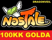 NOSTALE DRAGONVEIL GOLD 100KK 100.000.000 GOLDA ZŁOTA COINS NOSTALE