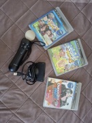PlayStation move ps3 pad i 3 gry