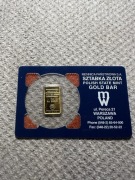Sztabka Gold bar 5g złoto inwestycyjne