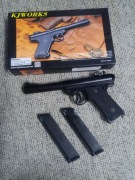 Ruger MK1 KJW, 2 magazynki, GG