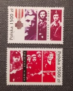 Polska Fi 3265-3266** Rok historii Armii Krajowej 1992r nr 54 !!!