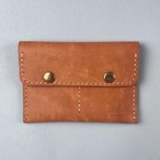 Skórzany Handmade - Portfel na dowód rejestracyjny