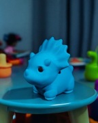 Mały triceratops - Figurka, Różne kolory