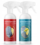 Płyn i impregnat do czyszczenia oraz ochrony nagrobków NANOBAUER 2x250ml