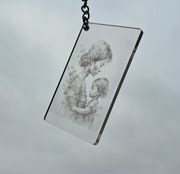 Personalizowany Brelok do Kluczy – Grawerowane zdjęcie / Logo / Tekst