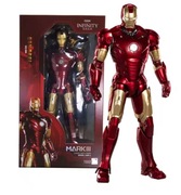 Iron Man 36CM MK3 oryginalna figurka Tony Stark jubileuszowa edycja