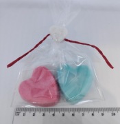 mini mydełka serduszka