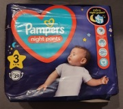 Pampers Night Pants 3, 29 sztuk 