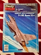 Mały Modelarz Nr. 1-2/2007 Samolot F-16C Block 52+