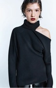 ZARA LIMITED EDITION - AMSYMETRYCZNA BLUZKA - S
