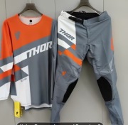 Zestaw motocross thor koszulka + spodnie 