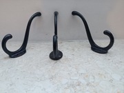 Wieszaki haki na ubrania 3 x wieszak hak produkcja NRD czasy PRL 