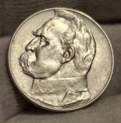 Moneta 5 zł  Józef Piłsudski  z 1936 r