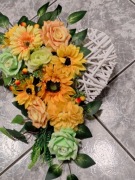 Wiązanka/ stroik,  Serce na cmentarz,  Dzień Mamy, Taty 