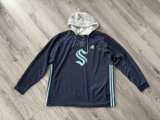 bluza sportowa Adidas Seattle Kraken Skate Lace Hoodie Rozmiar 2XL