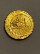 Moneta okolicznośc. Polska 2 złote 2005r. - Żaglowiec na 2 i 5 zł z 1936r