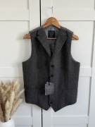 Wełniana kamizelka męska Shelby&Sons Peaky Blinders premium elegancka nowa