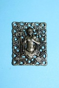 Panna - metalowa zawieszka zodiakalna - unikatowa .