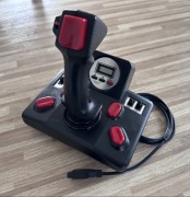 Joystick QuickJoy V Superboard SV-125 solidny sprawny Atari Amiga CPC