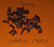 Śrubki do Toshiba Satellite C855D niekomplet Toruń