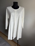 Gudrun Sjoden kremowa sukienka Iniana ecru 100 % len XL