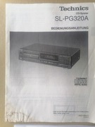 Instrukcja do odtwarzacza CD TECHNICS SL-PG320A