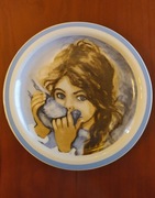 Dzieci w Malarstwie: ''Dziewczynka z Gołąbkiem'', Muszyńska - Zamorska PRL