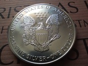 USA 1 dolar,  1995r,  Amerykański Srebrny Orzeł, 1 Oz Ag