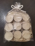 Tealighty podgrzewacze sojowe bezzapachowe 30sztuk H&F Harmony Flame