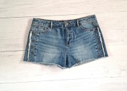 Damskie spodnie spodenki jeansowe dżinsowe AMISU KRÓTKIE SPODENKI na lato 