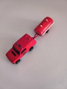 Samochodzik resorak Majorette PRL straż pożarna 