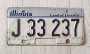 Tablica rejestracyjna USA ILLINOIS 1990's