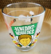 Kolekcjonerska szklanka nutelli - Benedikt Howedes