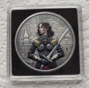 Medal Legendary Warriors: Joan of Arc 2024, Antique Color, 1oz, Ag 999