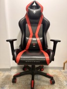 Fotel gamingowy Diablo X-Horn 2.0 Normal Size, czarno-czerwony