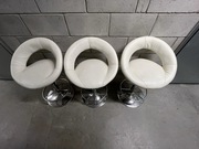 Hoker krzesło barowe Ubby biały.