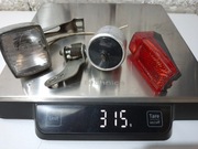 Dansi MINI Lampki rowerowe Vintage