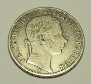 1 floren 1861A Franciszek Józef - Austro-Węgry 
