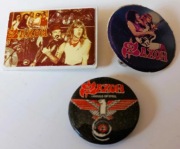 Przypinki / znaczki PRL - SAXON (3 sztuki)