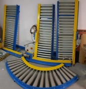 Taśmociąg laboratoryjny napędzany,400x600x400 mm (szer x wys x dł)