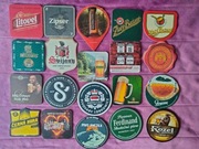 20 podkładki pod piwo Czechy Słowacja Zipser Kaltenecker Opat Svijany itp.