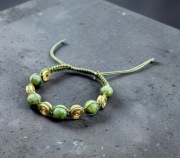 Własnoręcznie wykonana bransoletka militarna myśliwska z łusek. Handmade