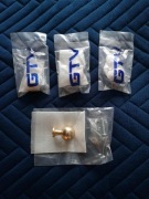 4 x gałka meblowa GTV Nord Złoto Szczotkowane