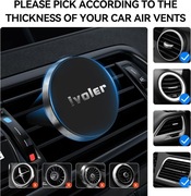 Uniwersalny Uchwyt Magnetyczny Na Telefon Do Kratki Nawiewu 2.szt