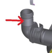 [4.745-043.0] KÄRCHER Kolano przyłącze pompy węża szybkozłączka SP 1 - SP 5